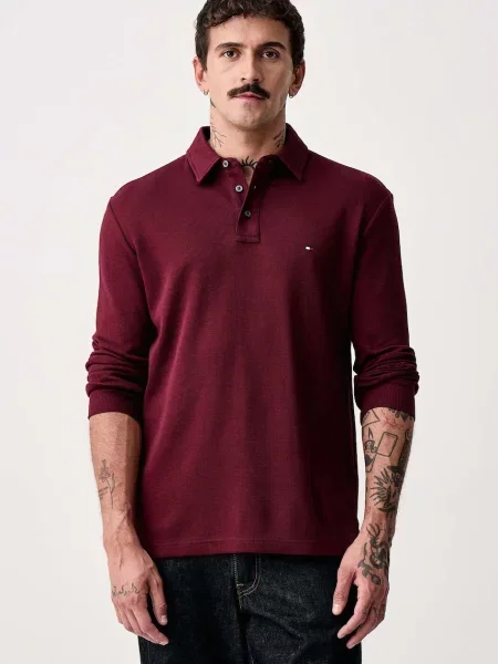 Tricou cu mânecă lungă Tommy Hilfiger