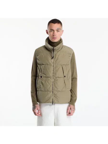 Vestă C.P. Company Vest Fungi Grey S gri