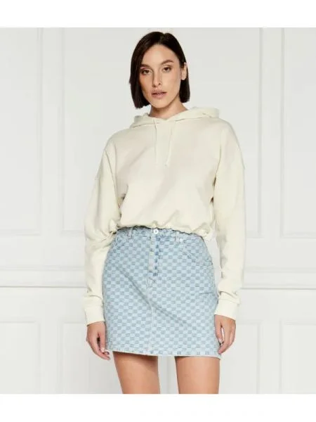 Hugo Blue Hanorac Dilvie | Cropped Fit albastru