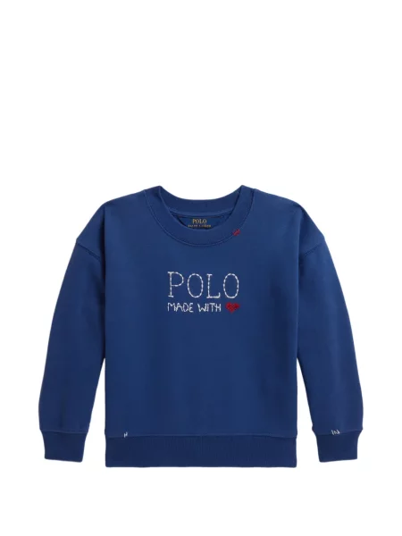 Sweter dziecięcy Polo Ralph Lauren niebieski