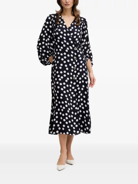 Rochie midi Joseph Ribkoff cu buline albastru