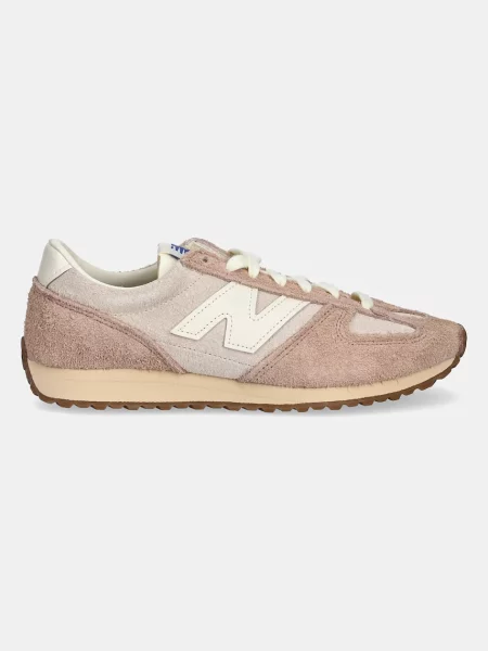 New Balance sneakersy zamszowe beżowy