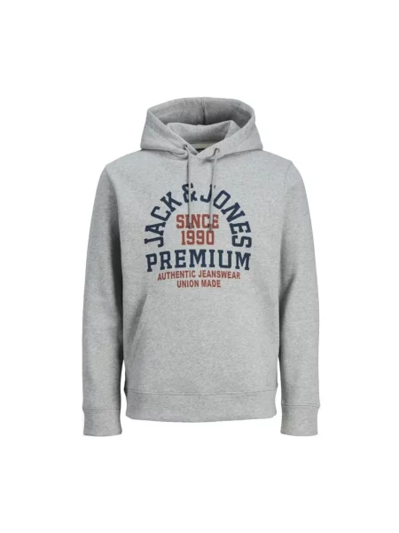 Bluza Jack & Jones z logo szara
