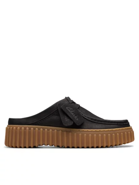 Мюли Clarks черные