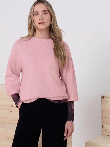 Street One bluzka z cienkiej dzianiny Kobiety 38 różowy