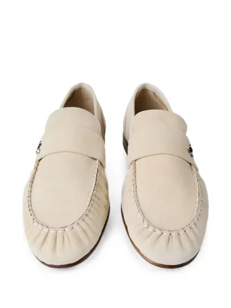 Pantofi loafer Jimmy Choo din piele de căprioară