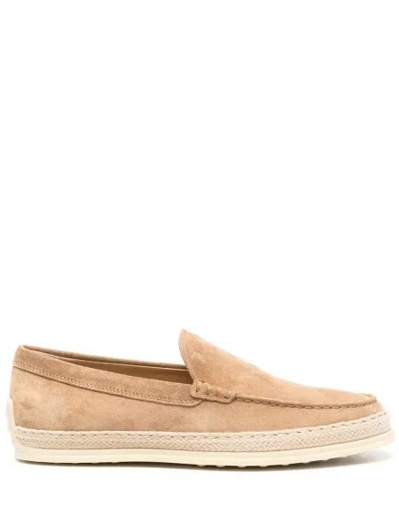 Pantofi loafer Tod's din piele de căprioară