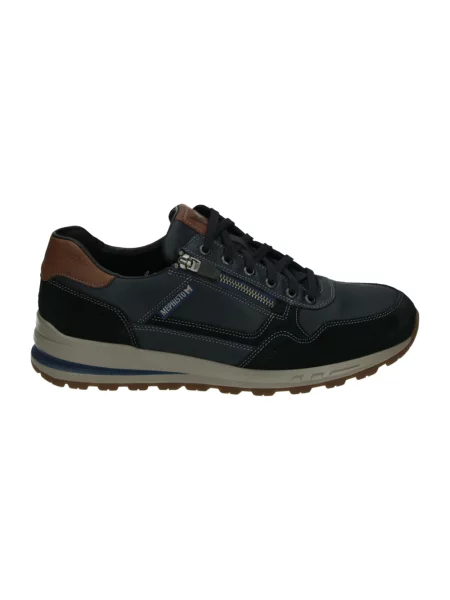 Sneakersy Mephisto zamszowe niebieskie