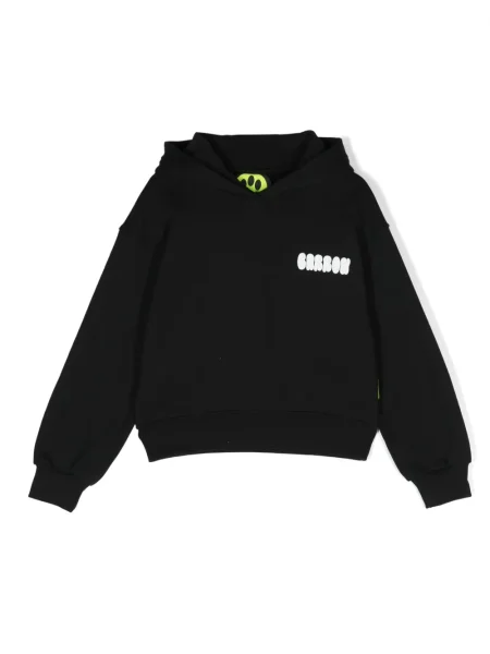 Bluza z kapturem dziecięca Barrow czarna