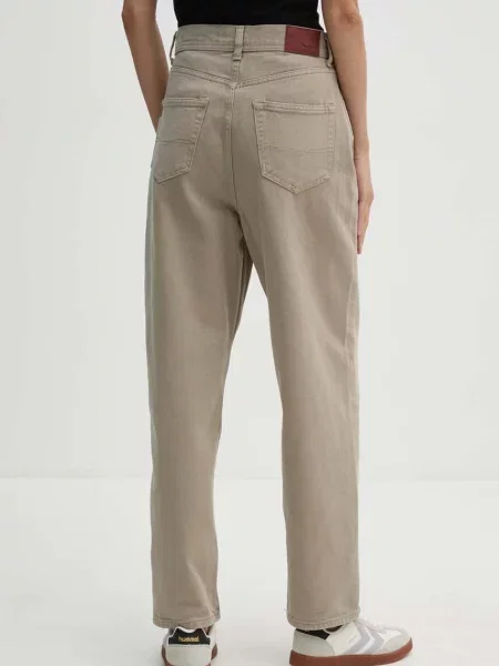 Džíny Pepe Jeans BARREL JEANS UHW high waist zelené