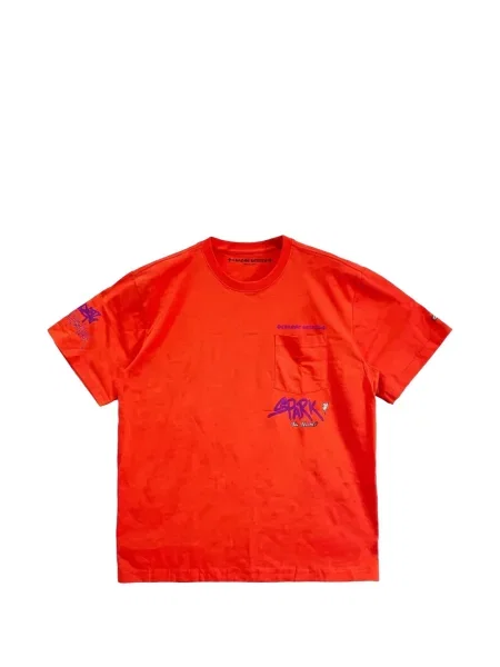 Marškinėliai Chrome Hearts oranžinė