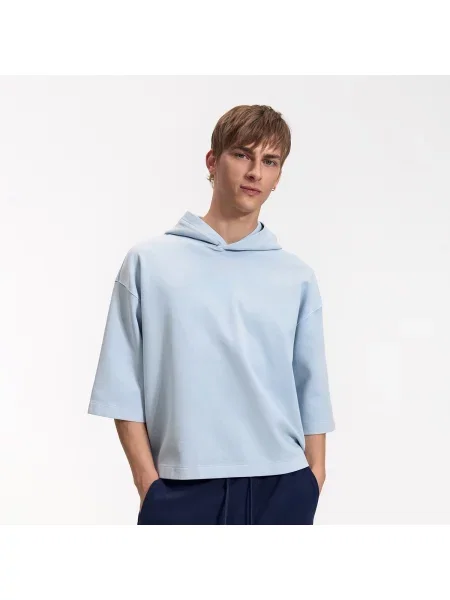 Reserved Rövid ujjú melegítőfelső halványkék
