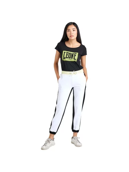 Pantaloni sport Leone 1947 alb