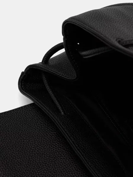 Calvin Klein Hátizsák Emblem Hw Pebble Backpack fekete