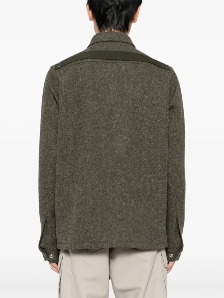 Geacă Rick Owens de lână verde
