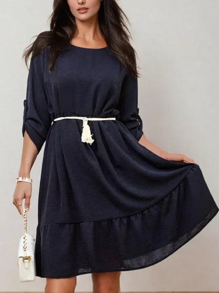 Rochie Resti de costum albastru