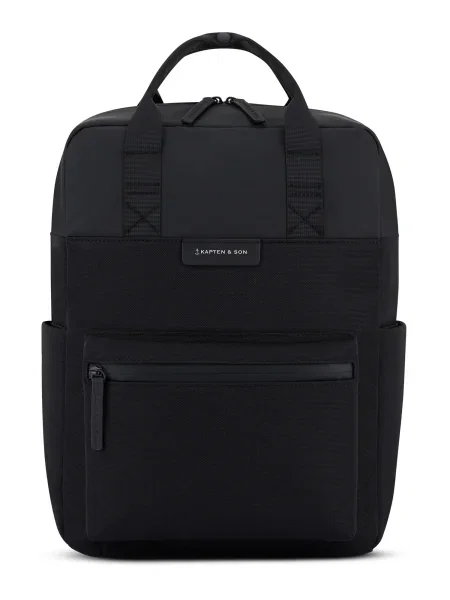 Kapten & Son Rucsac Bergen Pro Additions' negru