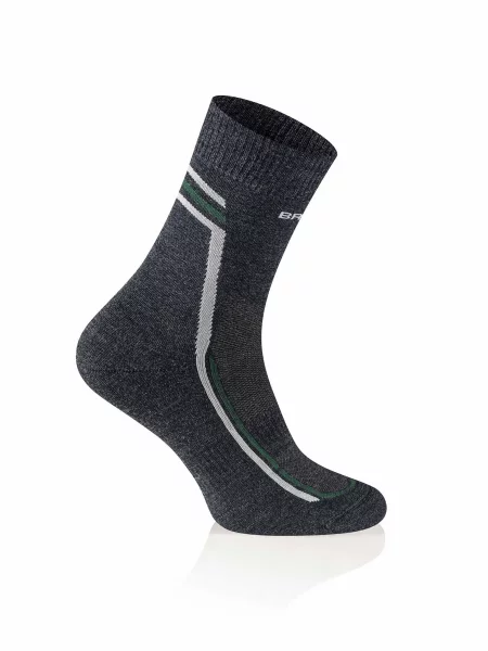 Skarpety Brubeck TREKKING MERINO LIGHT szare