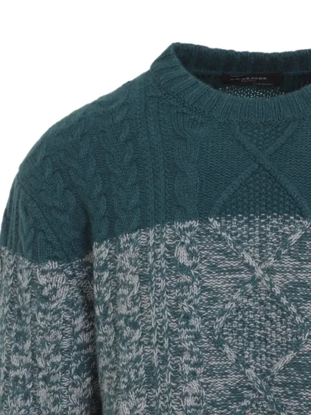 Pulover Kiton albastru