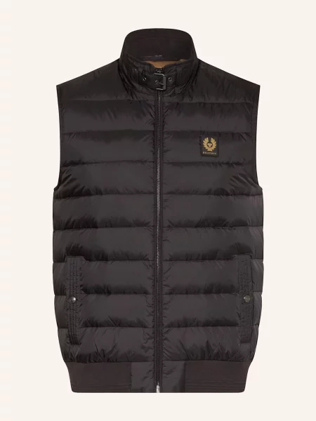 Belstaff Kamizelka Puchowa Circuit schwarz czarna