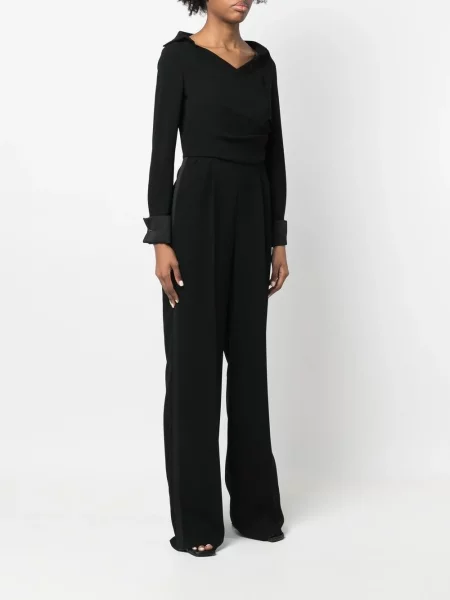 Salopetă Max Mara drapată negru
