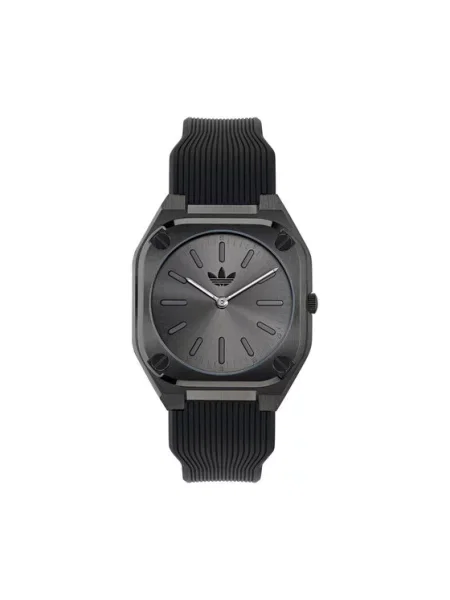 Adidas Годинник City Tech Thin чорний