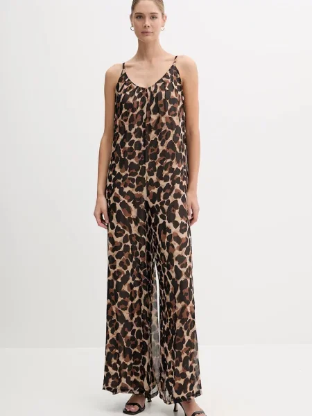 Комбінезон Joseph Ribkoff овальне декольте коричневий