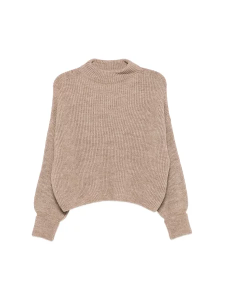 Sweter z golfem Closed beżowy