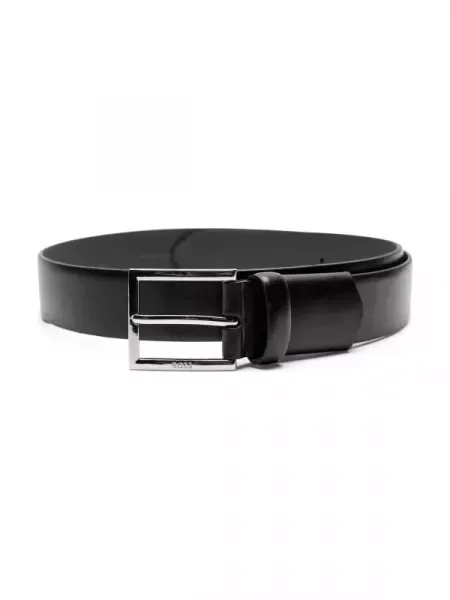 BOSS BLACK De piele negru