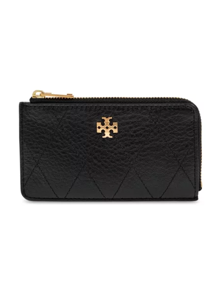 Portfel Tory Burch skórzany czarny