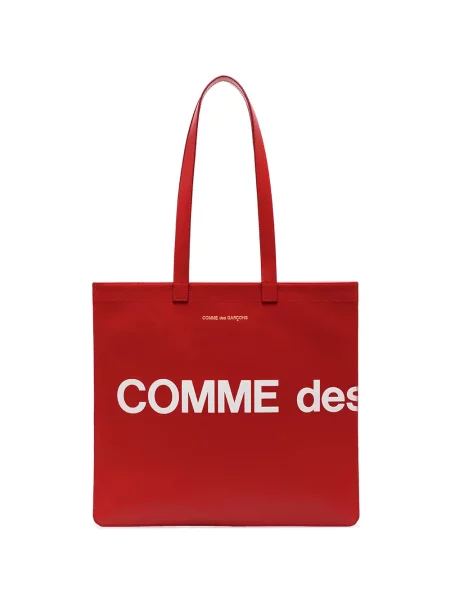 Geantă Comme Des Garçons Wallet cu imagine roșu
