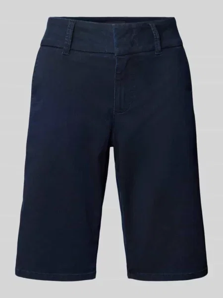 Bermudy z wpuszczanymi w stylu francuskim Angels niebieskie