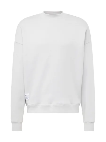 ALPHA INDUSTRIES Tréning póló világosszürke / földi szeder / fekete fehér