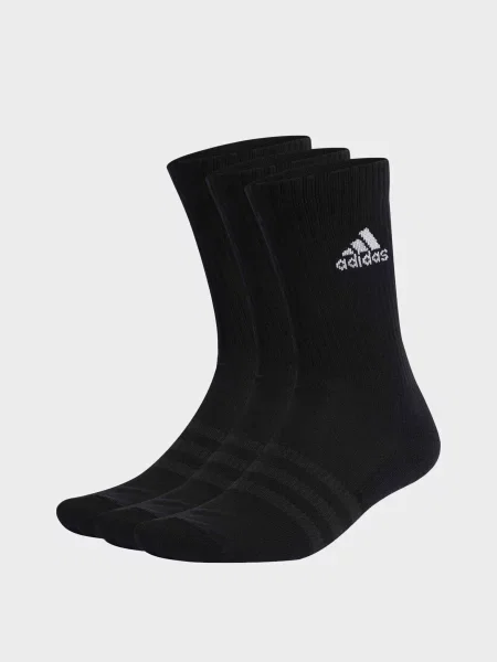 Adidas Spw Crw 3p Набір шкарпеток Унісекс Бавовна/поліестер чорний