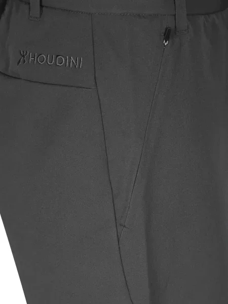 Pantaloni Houdini Sportswear cu broderie gri