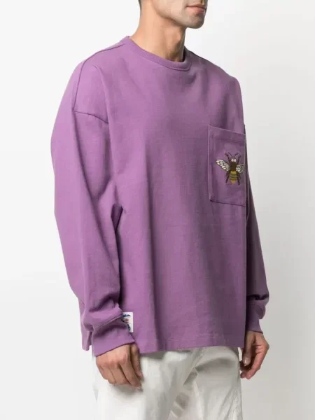 Hanorac Timberland cu broderie violet