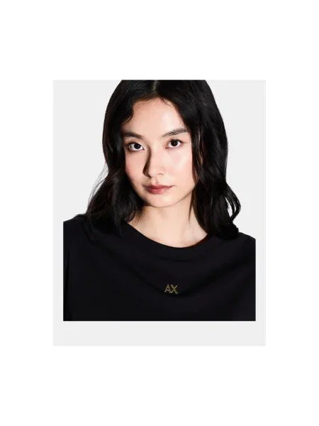 Armani Exchange tričko čierna