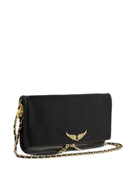 Listová kabelka Zadig&voltaire čierna