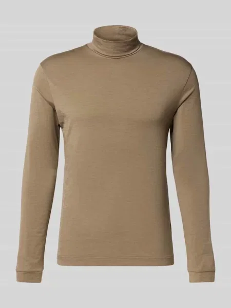 Sweter Drykorn z długim rękawem beżowy