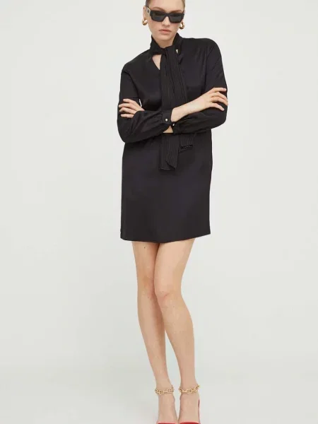 Liu Jo sukienka mini prosta czarny