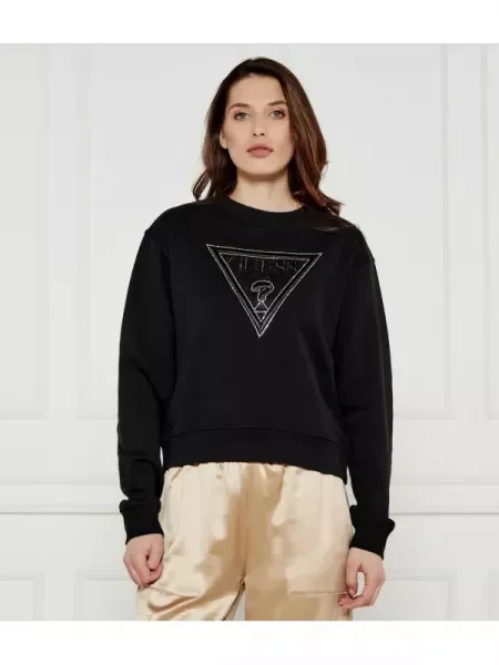 GUESS Hanorac negru
