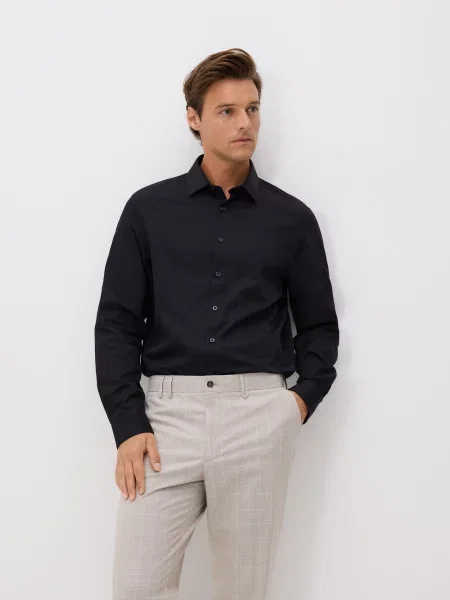 Клетчатые брюки Reserved бежевые