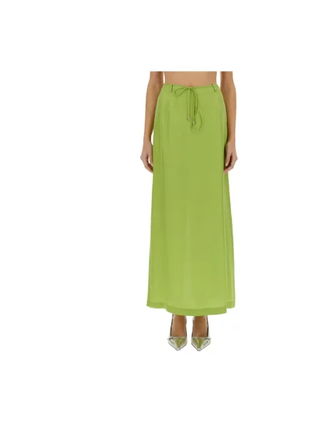 Maksi spódnica maxi Alysi zielona