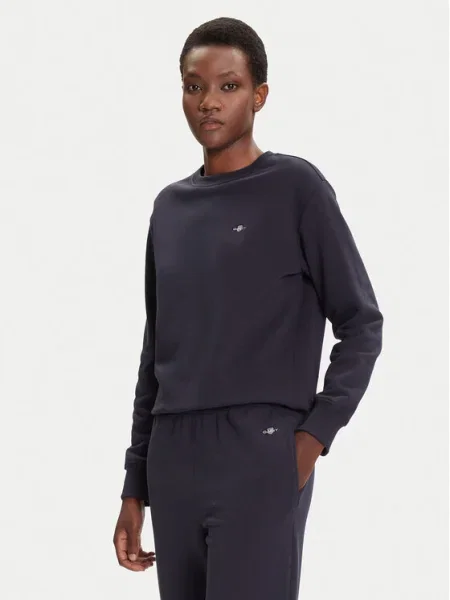 GANT Bluză de molton marin albastru