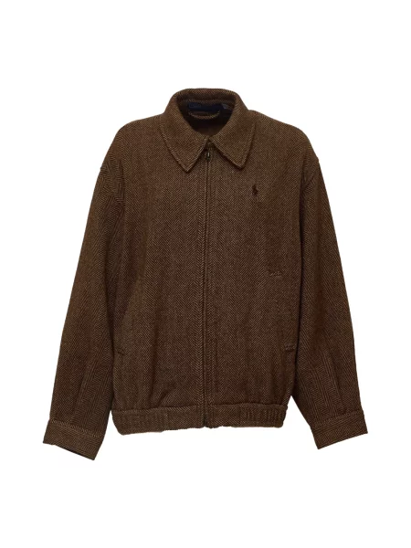 Kurtka bomber Polo Ralph Lauren brązowy