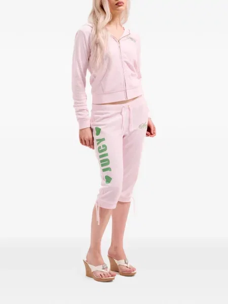 Pantaloni Juicy Couture cu imagine roz