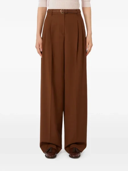 Pantaloni Max Mara maro
