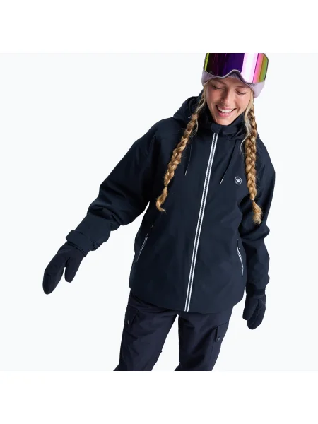 Geacă de snowboard pentru femei ROXY Landscape true black negru