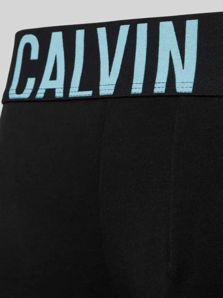 Bokserki Calvin Klein z autografem czarne