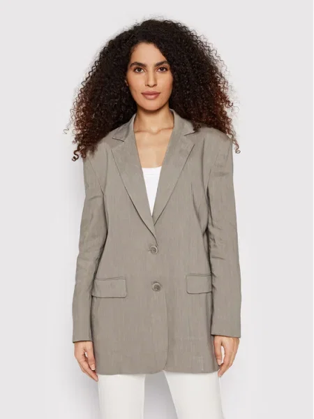 Marella Sacou Patty Straight Fit gri